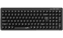 Bezdrátová klávesnice Genius LuxeMate Q7100BT, CZ/SK, Bluetooth + USB, Copilot, černá