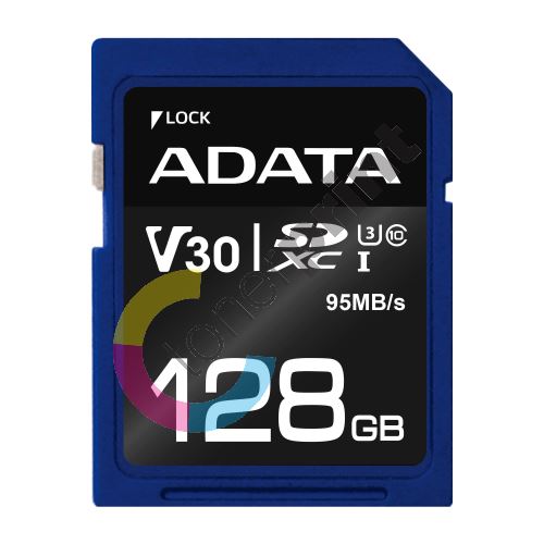 128GB ADATA SDXC UHS-I U3 V30S 95/60MB/s 1