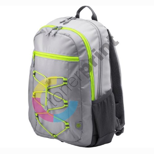 Batoh na notebook HP 15,6 Active Backpack, šedý z voděodolného materiálu 1