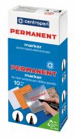 Popisovač Centropen 2846 Permanent červený | permanentní fix 1 mm (1)