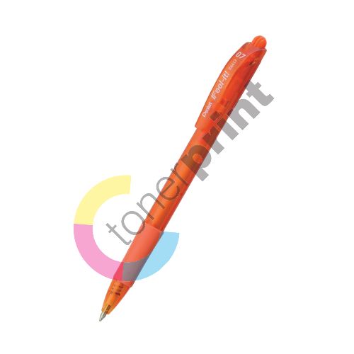 Pentel iFeel-It! BX417, kuličkové pero, oranžové 1