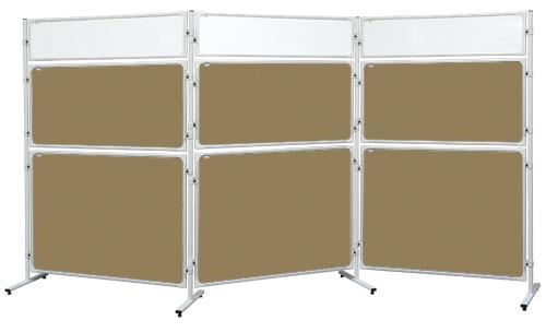 Panely k paravanům 2x3 Modular, 120 x 180 cm, korkový