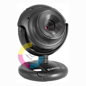 Defender Web kamera C-2525HD, 2 Mpix, USB 2.0, černá, pro notebook/LCD