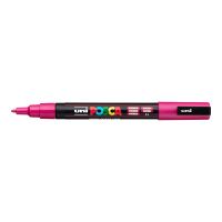 Akrylový popisovač Uni Posca PC-3M, 0,9-1,3 mm, fuchsiový