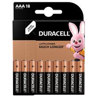 Mikrotužkové baterie Duracell Basic AAA / LR03 / MN2400 / Micro, alkalické 1,5 V, 18 ks Mikrotužkové baterie Duracell Basic AAA / LR03 / MN2400 / Micro, alkalické 1,5 V, 18 ks