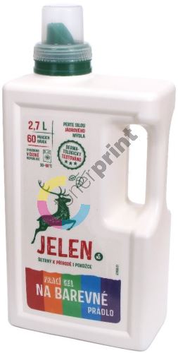 Jelen Barevné prádlo prací gel 60 dávek 2,7 l