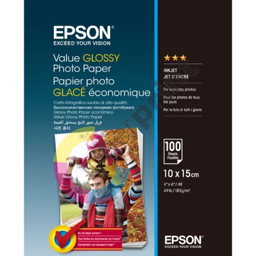 Epson C13S400039, foto papír, 10x15cm, lesklý, 183 g/m2 1