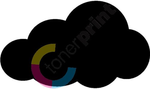 Popisovací tabule Securit Oblak, s popisovačem a lepící páskou, černá 1