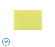 Obal spisový s klopou a drukem A6 pastel žlutý Obal spisový s klopou a drukem A6 pastel žlutý