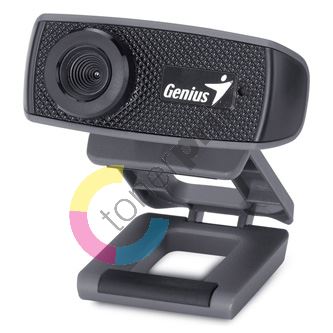 Genius HD Webkamera FaceCam 1000X v2, 1280x720, USB 2.0, černá, Windows 7 a vyšší, HD rozl