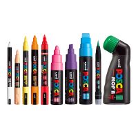 Akrylový popisovač Uni Posca PC-1M, 0,7 mm, černý (2)