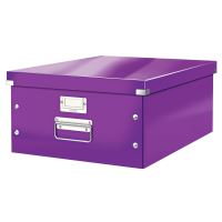 Archivační krabice Leitz Click-N-Store L (A3), purpurová