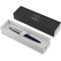 Kuličkové pero Parker Royal Jotter, modrá, 0,7 mm, tělo royal blue, stříbrný klip