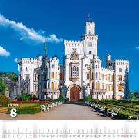 Nástěnný kalendář - Křížem krážem Českou republikou 2027 (kalendář na zeď Česko) (8)