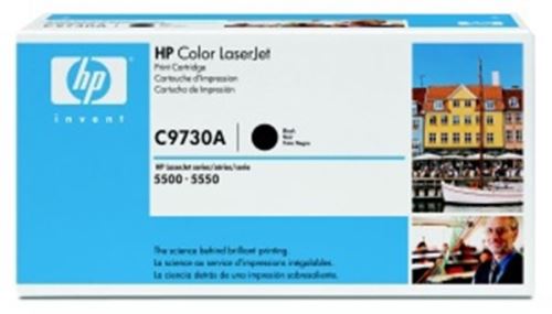Toner HP C9730A, Color LaserJet 5500, black, 645A, originál