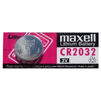 Knoflíkové baterie Maxell CR2032 / DL2032 / ECR2032 / BR2032 / 5004LC, lithiové 3 V, 220 m (1)