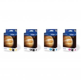 Inkoustové cartridge Brother LC1240VALBP, CMYK, 4× 600 stran, MFC-J6910DW, originál