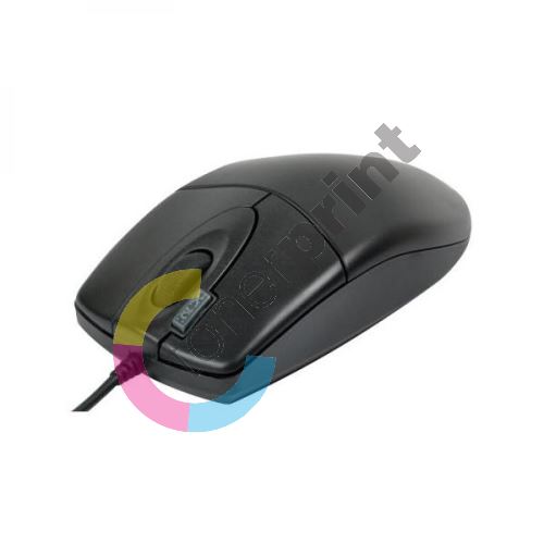 A4-Tech myš OP-620D, optická, 3tl., 1 kolečko, USB, černá, 2xclick 1