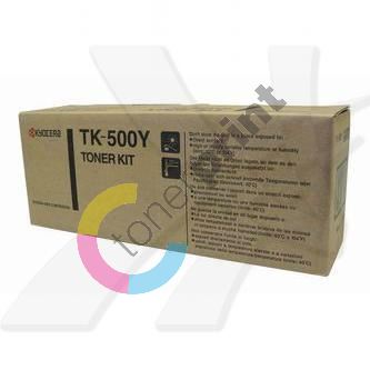 Toner Kyocera TK-500Y, FS-C5016N, žlutý, originál