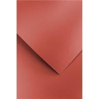 Designový papír A4 Pearl, 210 g, červený, 20 ks