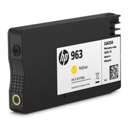 Inkoustová cartridge HP 963 (3JA25AE), žlutá, 700 stran, originál