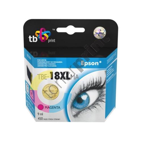 Kompatibilní cartridge TB s Epson T1813 M 100% New