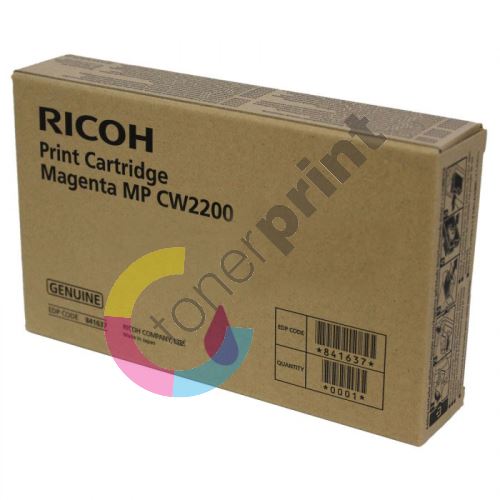 Cartridge Ricoh 841637, magenta, originál 1