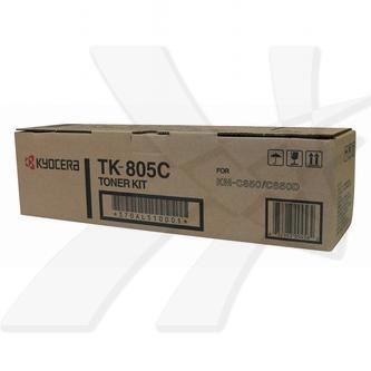 Toner Kyocera TK-805C, KM-C850, modrý, originál