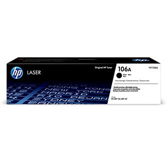 HP originální toner W1106A 106A Black pro HP Laser 107 a MFP 135/137 | 1 000 stran