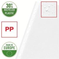 Závěsné kapsy Esselte Standard A3 na šířku, PP 85 µm, embosované, čiré, 10 ks (4)