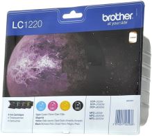 Inkoustové cartridge Brother LC1220VALBP, CMYK, 4× 300 stran, DCP-J925DW, originál