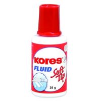 Korekční lak Kores Fluid Soft Tip 25g