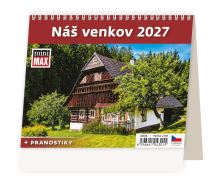 Stolní kalendář 2027 – Náš venkov MiniMax týdenní kalendář