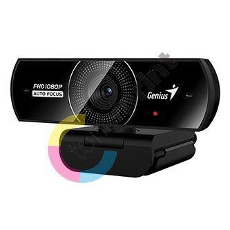 Genius Full HD Webkamera FaceCam 2022AF, 1920x1080, USB 2.0, černá, Windows 7 a vyšší, FUL