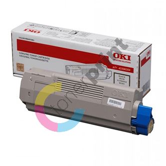 Toner OKI 45396304, MC760, 770, 780, black, originál