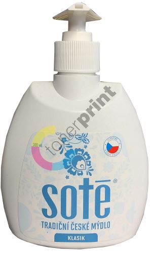 Soté Mink Klasik tradiční tekuté mýdlo dávkovač 300 ml