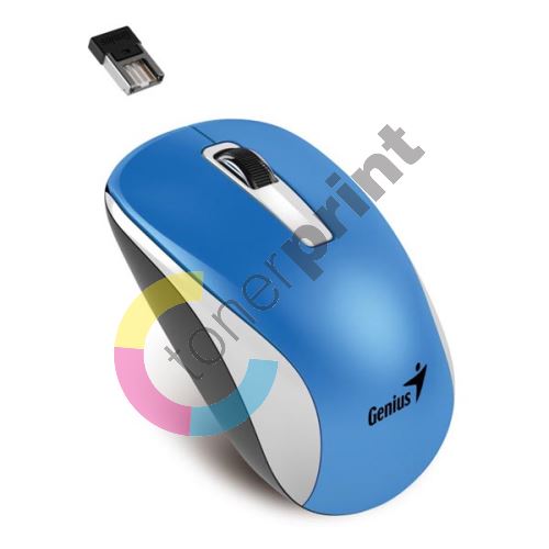 Genius myš NX-7010, bezdrátová, optická, modrá 1