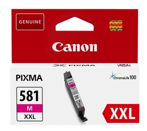 Inkoustová cartridge Canon CLI-581M XXL, 1996C001, magenta, 11,7 ml, originál