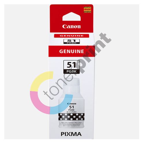 Inkoustová cartridge Canon GI-51PGBK, Pixma G1520, G2520, G3560, black, 1