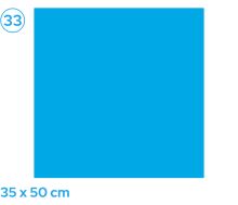 Barevný papír 35 × 50 cm, 300 g/m2, modrý