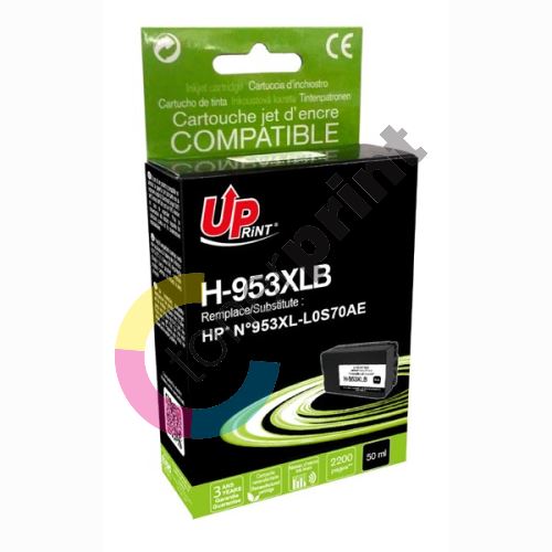 Cartridge HP L0S70AE, black, No.953XL, UPrint 1