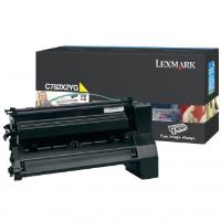 Toner Lexmark C782, yellow, C782X2YG, originál