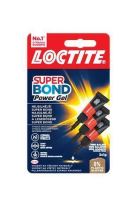 Vteřinové lepidlo "Loctite Super Bond POWER Gél Mini Trio", 3x1  g, HENKEL
