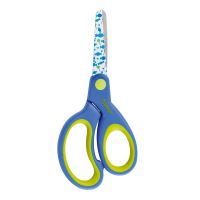 Nůžky dětské Dahle, kulaté čepele, 13 cm, modré/lízátka