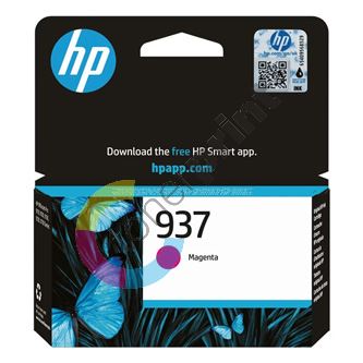 Inkoustová cartridge HP 4S6W3NE#CE1, HP 937, magenta HP OfficeJet Pro 9110b, originál