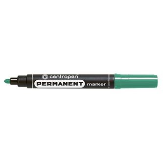 Značkovač Centropen 8566 zelený, Permanent