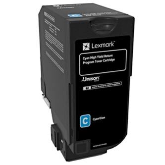 Toner Lexmark 84C2HC0, CX725de, return, cyan, originál