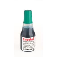 Razítková barva TRODAT, 25 ml, zelená, na vodní bázi