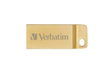 USB flash disk Verbatim Metal Executive 16 GB, USB 3.2 Gen 1, 80 MB/s, zlatý