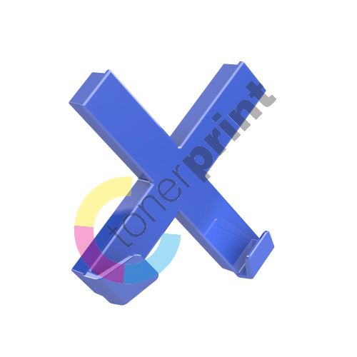 Mega magnet Dahle Cross XL, s háčky, 90 x 90 mm, modrý 1